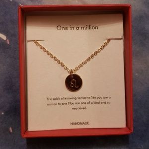 Golden Leo Horoscope Necklace